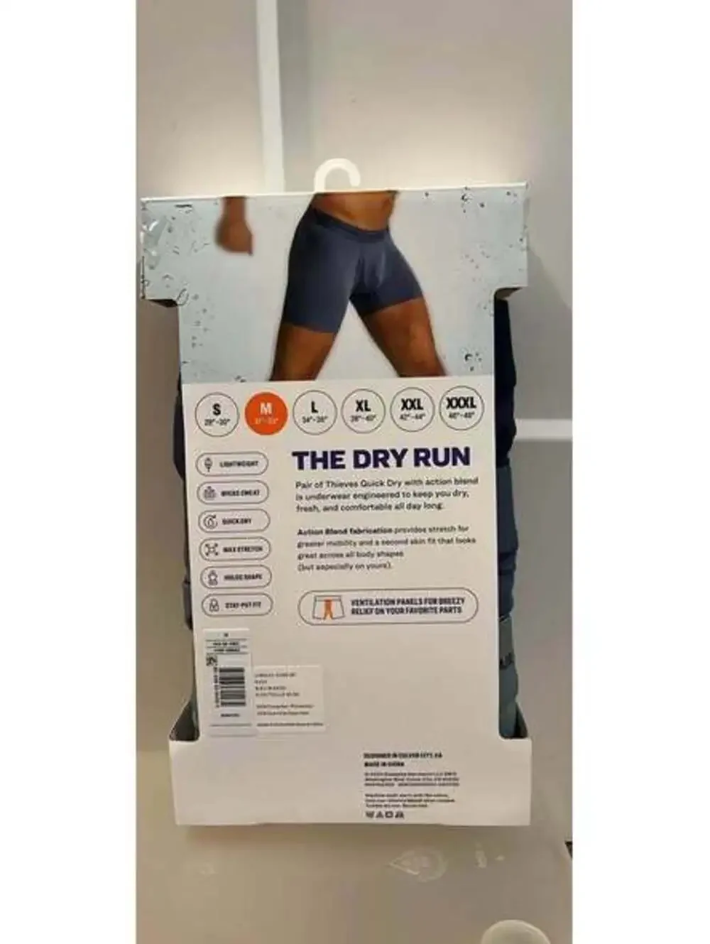 Pair of Thieves 3 Pack quick dry boxer-briefs size medium